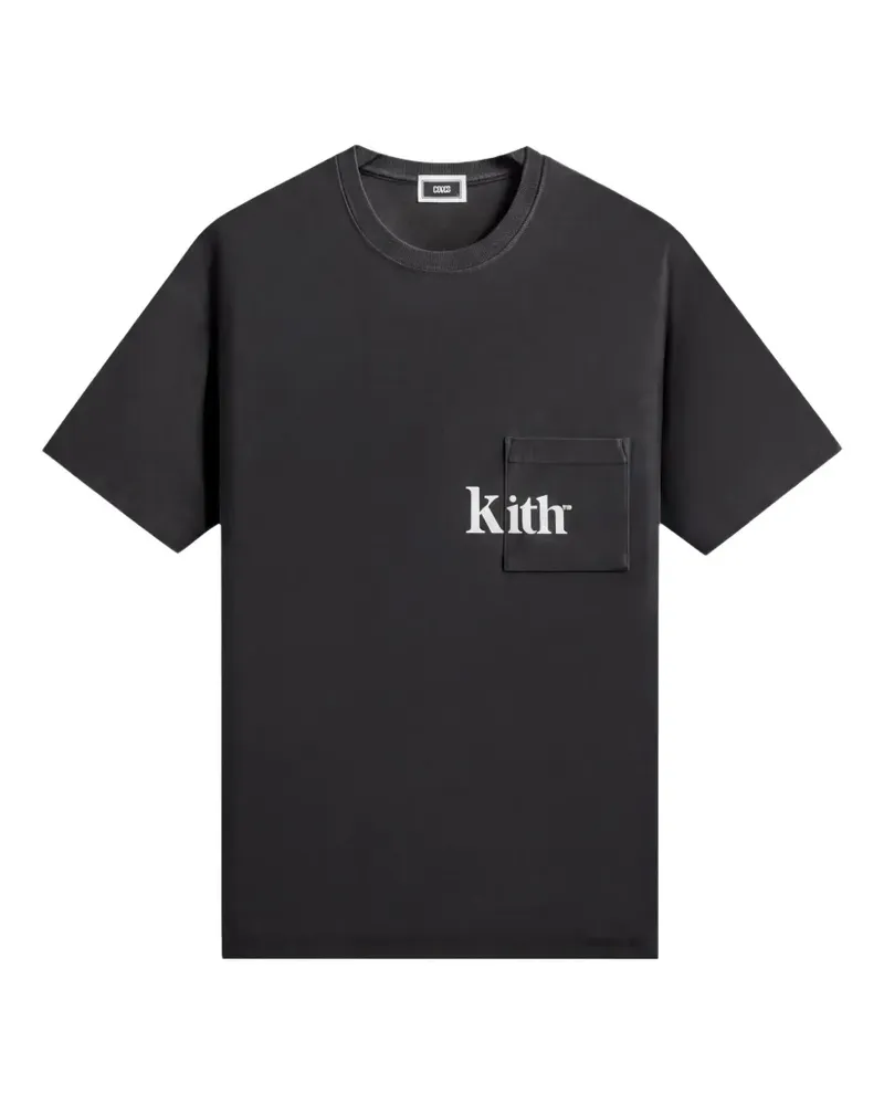 KITH Quinn logo-print T-shirt - Schwarz Schwarz