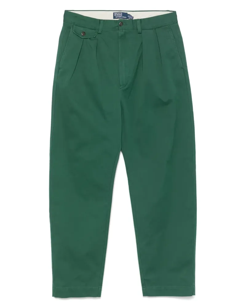 Ralph Lauren Hose mit Logo-Patch - Grün Grün