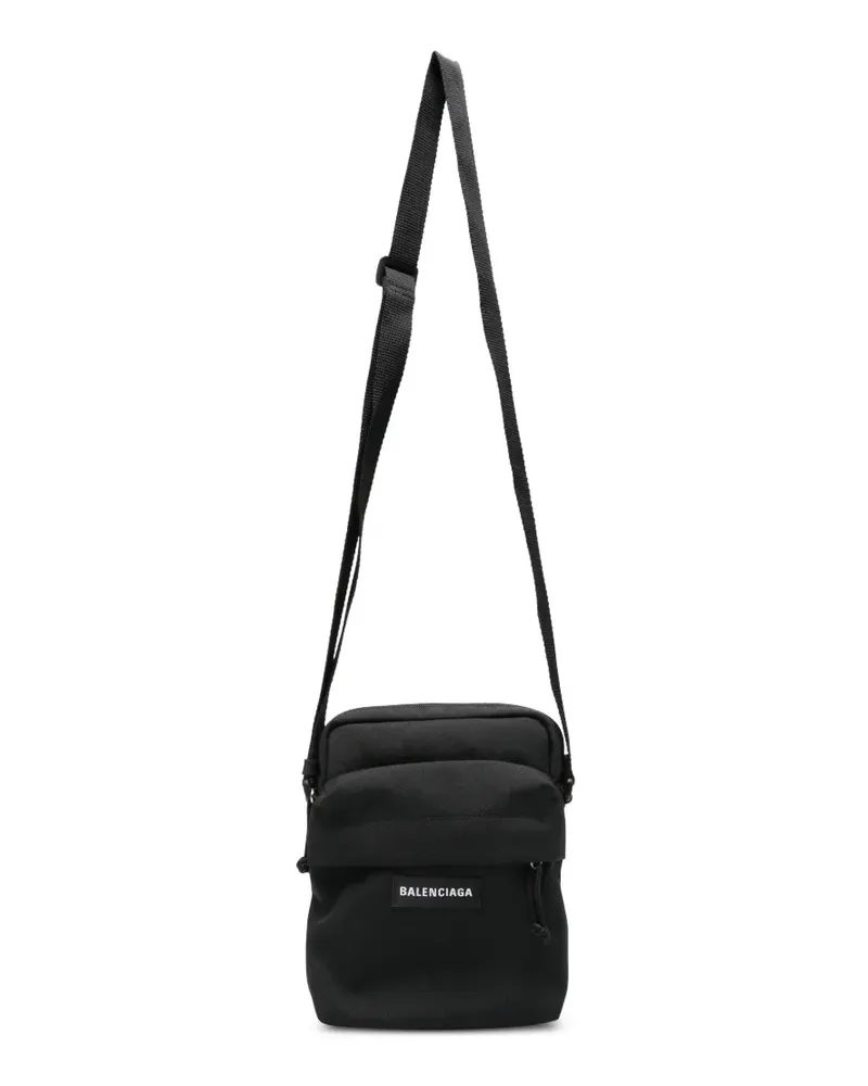Balenciaga Explorer Kuriertasche - Schwarz Schwarz