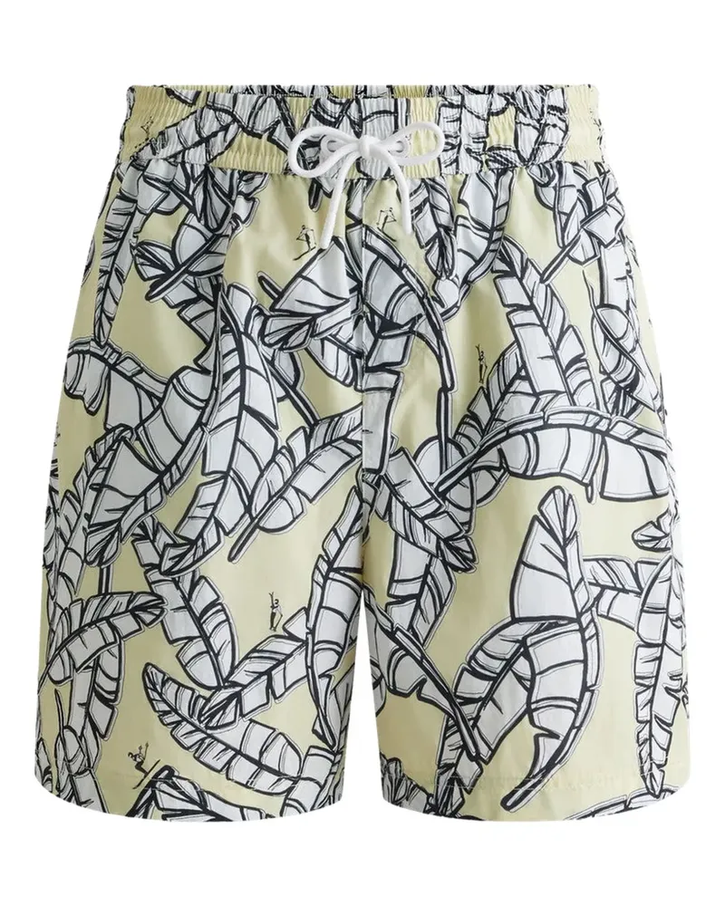 FUSALP Holfo Jungle Badeshorts - Gelb Gelb