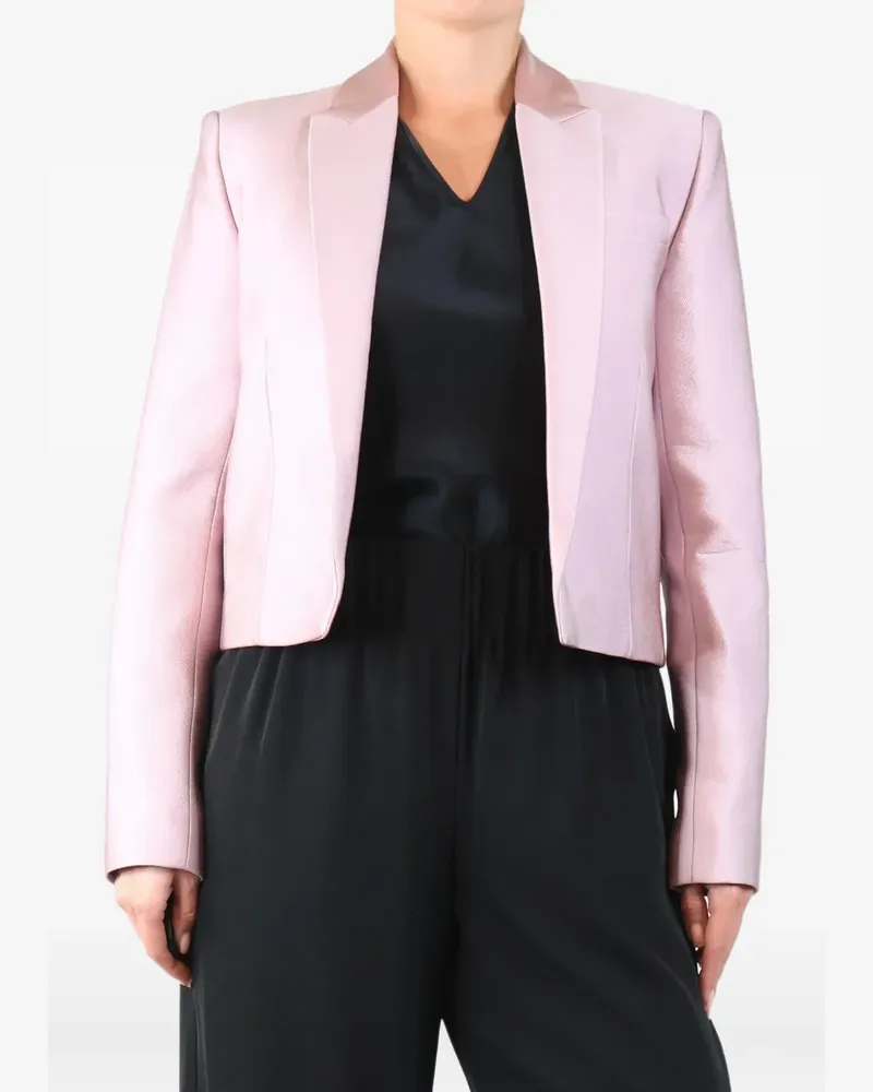 IRO cropped open-front blazer - Rosa Rosa