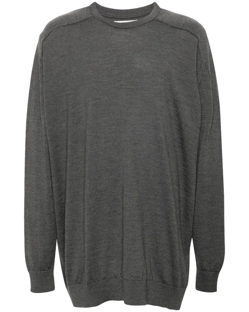 Société Anonyme Saddle Pullover Grau