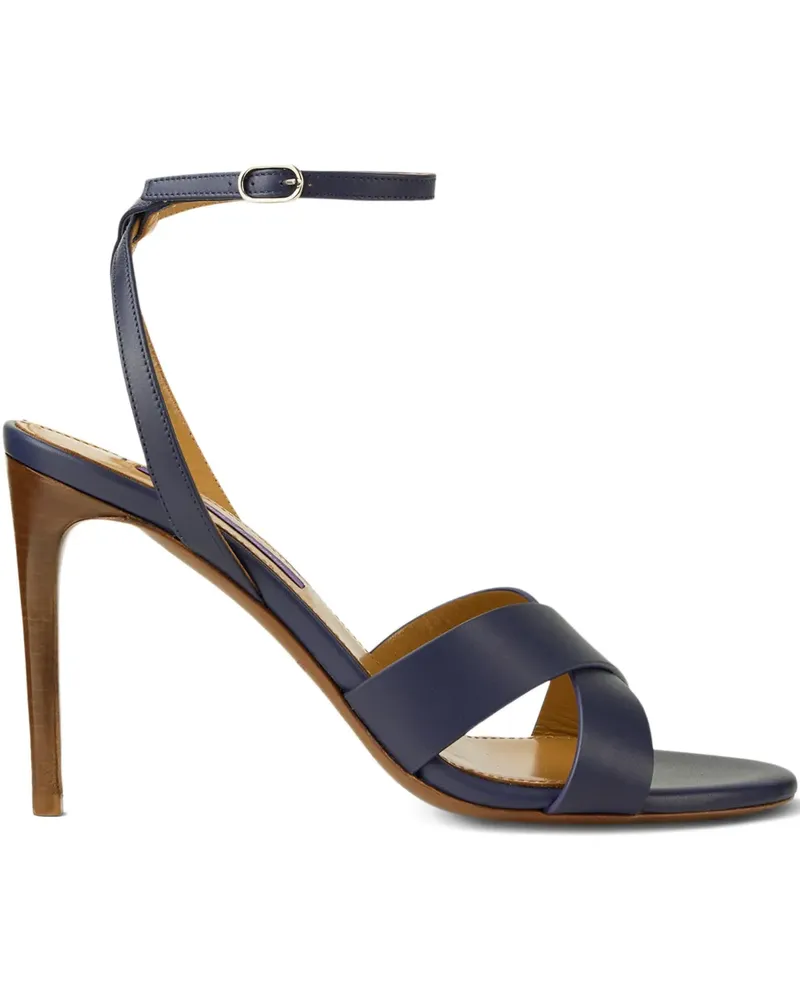 Ralph Lauren Cleary Sandalen mit überkreuzten Riemen - Blau Blau