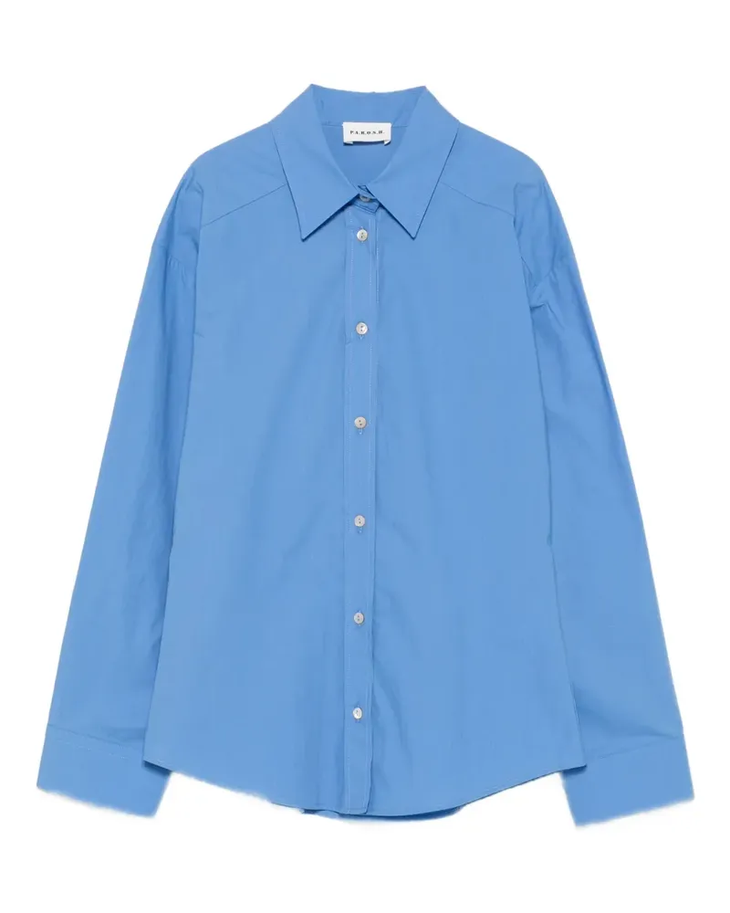 P.A.R.O.S.H. P.A.R.O H. Button-down-Hemd aus Baumwolle - Blau Blau