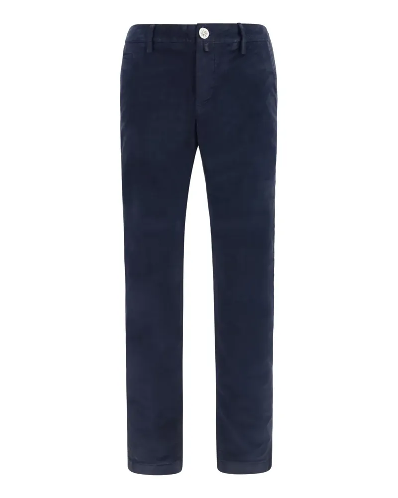 Jacob Cohën welt-pocket trousers - Blau Blau