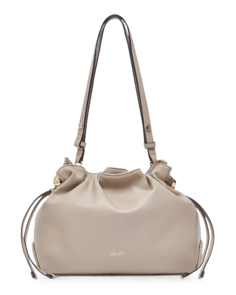Liu Jo medium Riccy shoulder bag - Nude Nude