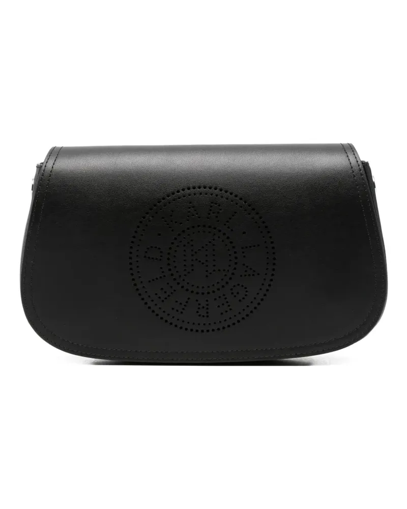 Karl Lagerfeld laser-cut-detail shoulder bag - Schwarz Schwarz