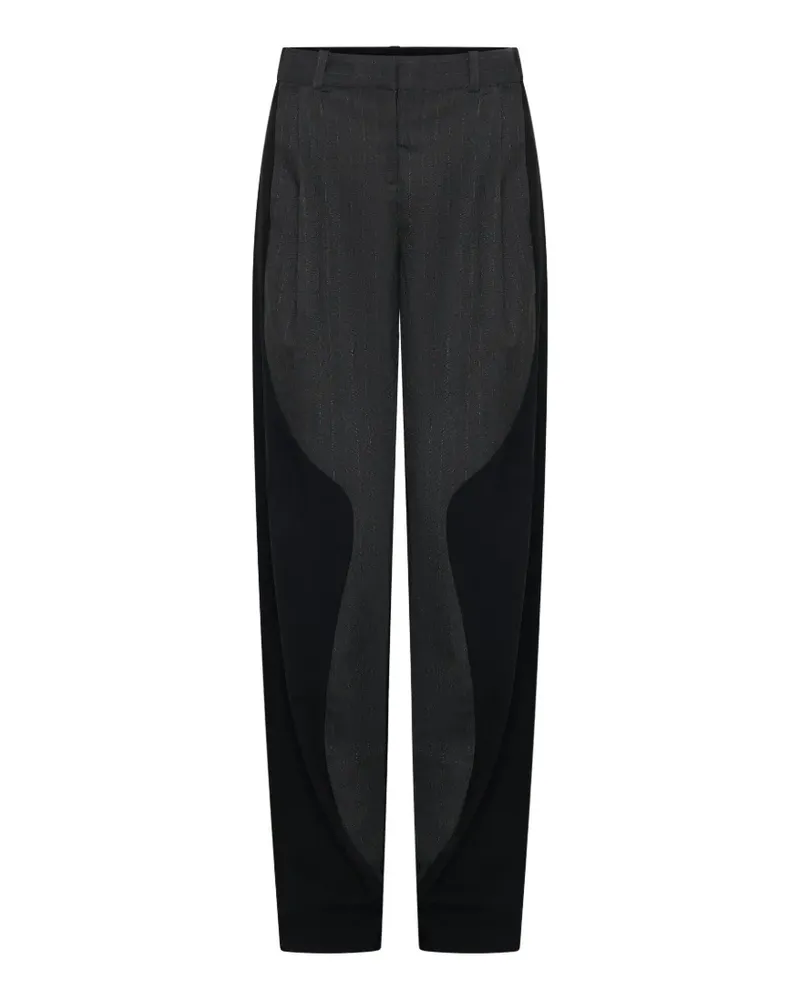 Christopher Esber Torrent Hose mit Nadelstreifen - Schwarz Schwarz