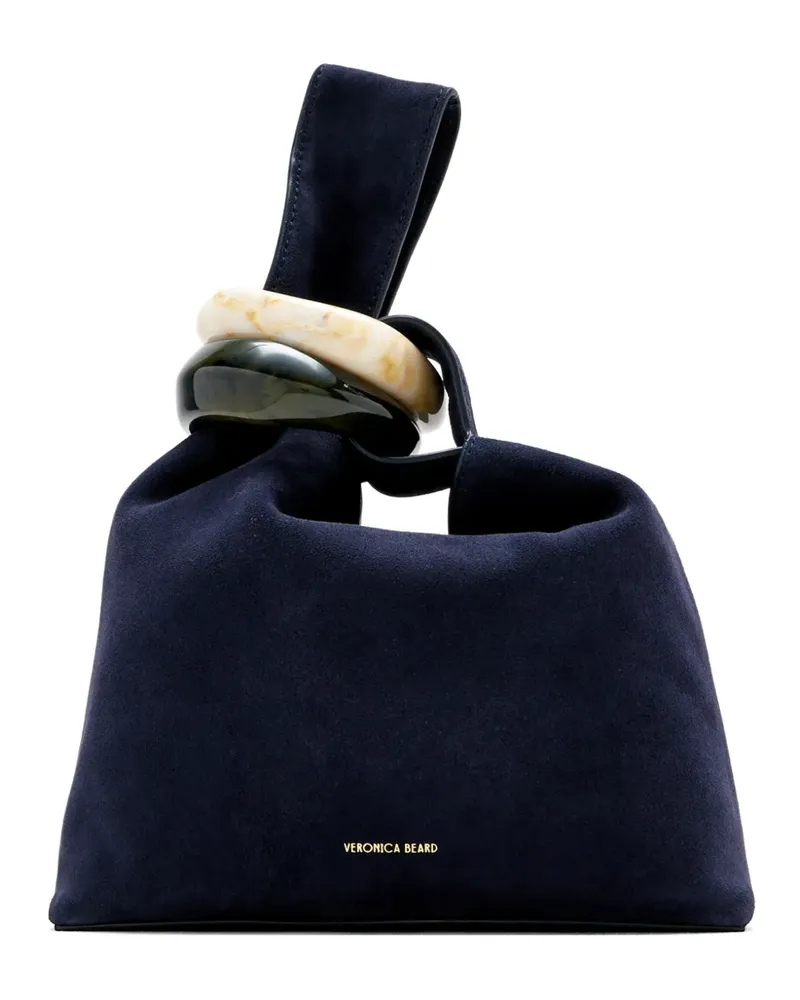 Veronica Beard ring handle satchel - Blau Blau