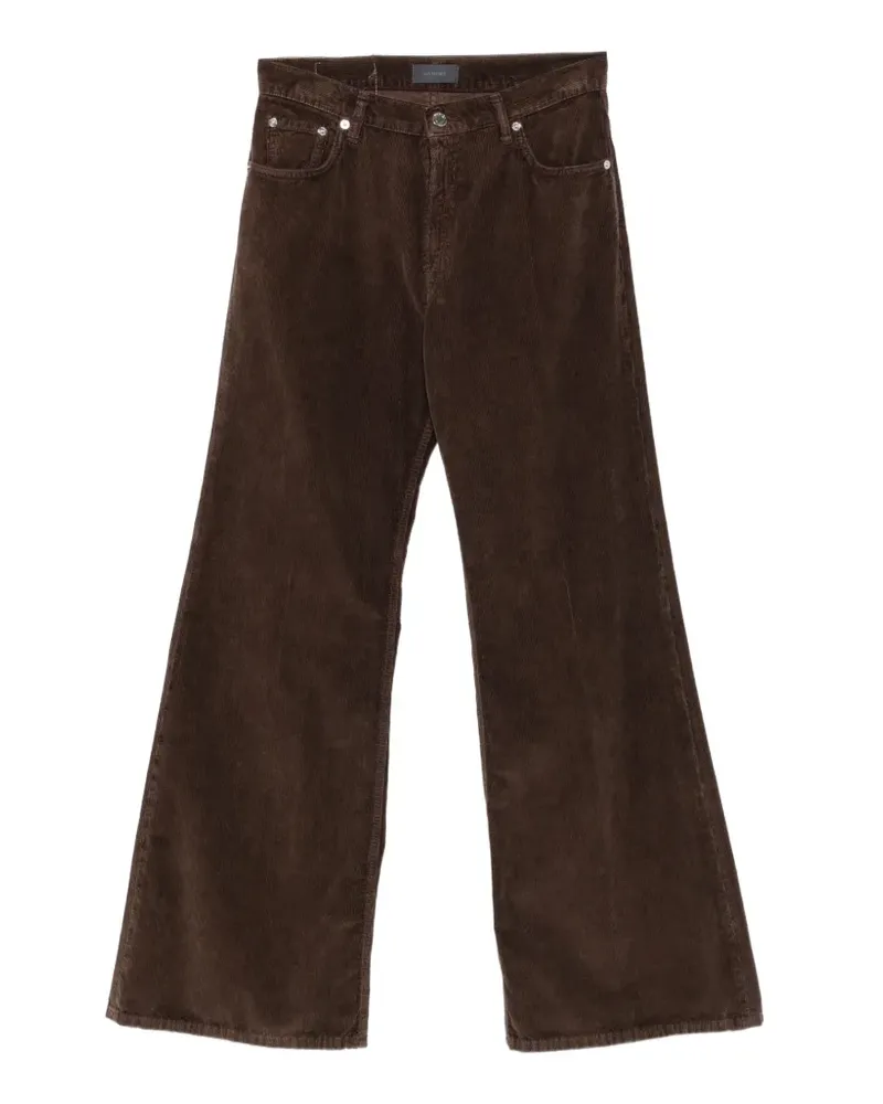 Haikure Clara ausgestellte Cordhose - Braun Braun