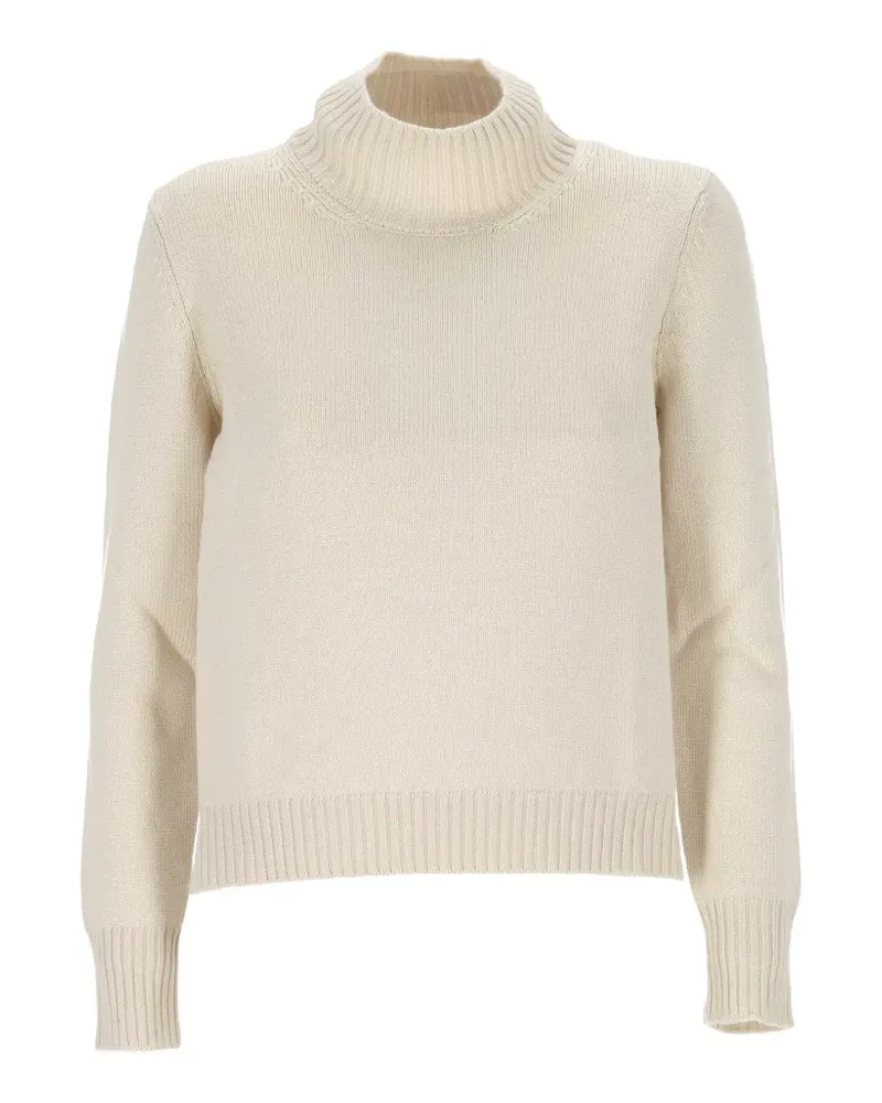 Gran Sasso Pullover mit Stehkragen - Weiß Weiß