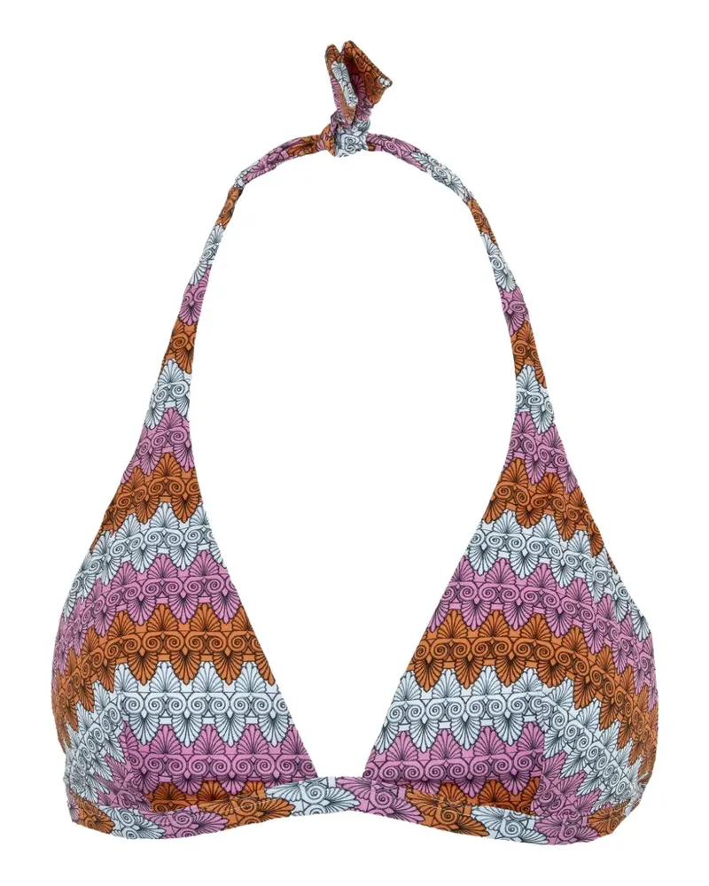 Vilebrequin Women Swimsuit Bikini Top  x Mary Katrantzou - Orange Orange