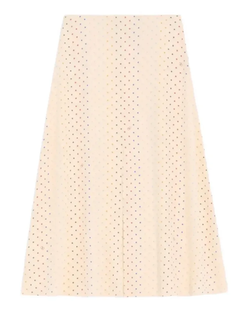 Valentino Garavani Rock mit Stern-Print - Nude Nude