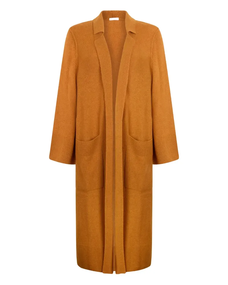 Malo patch-pocket cardigan - Orange Orange