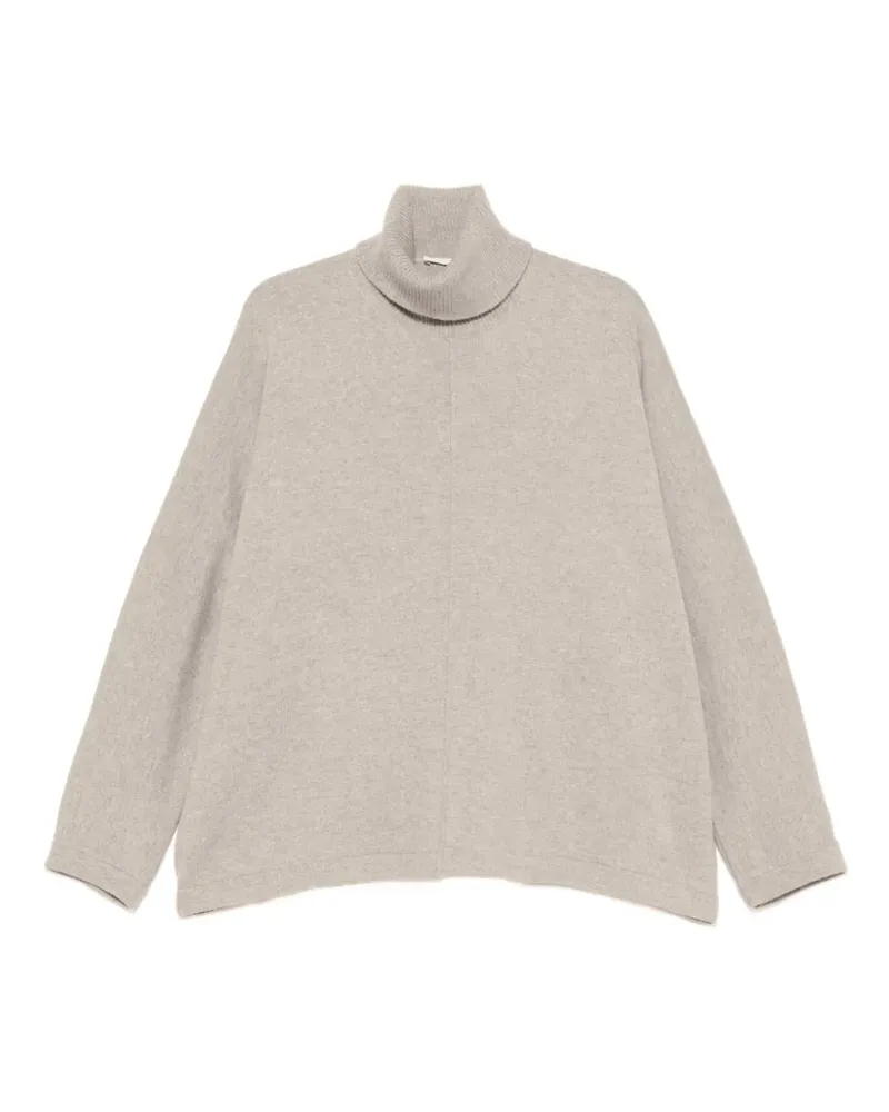 PANICALE Cashmere Gestrickter Rollkragenpullover - Nude Nude
