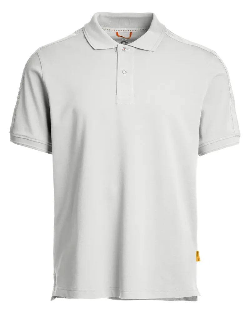 Parajumpers Poloshirt mit Logo-Streifen - Weiß Weiß