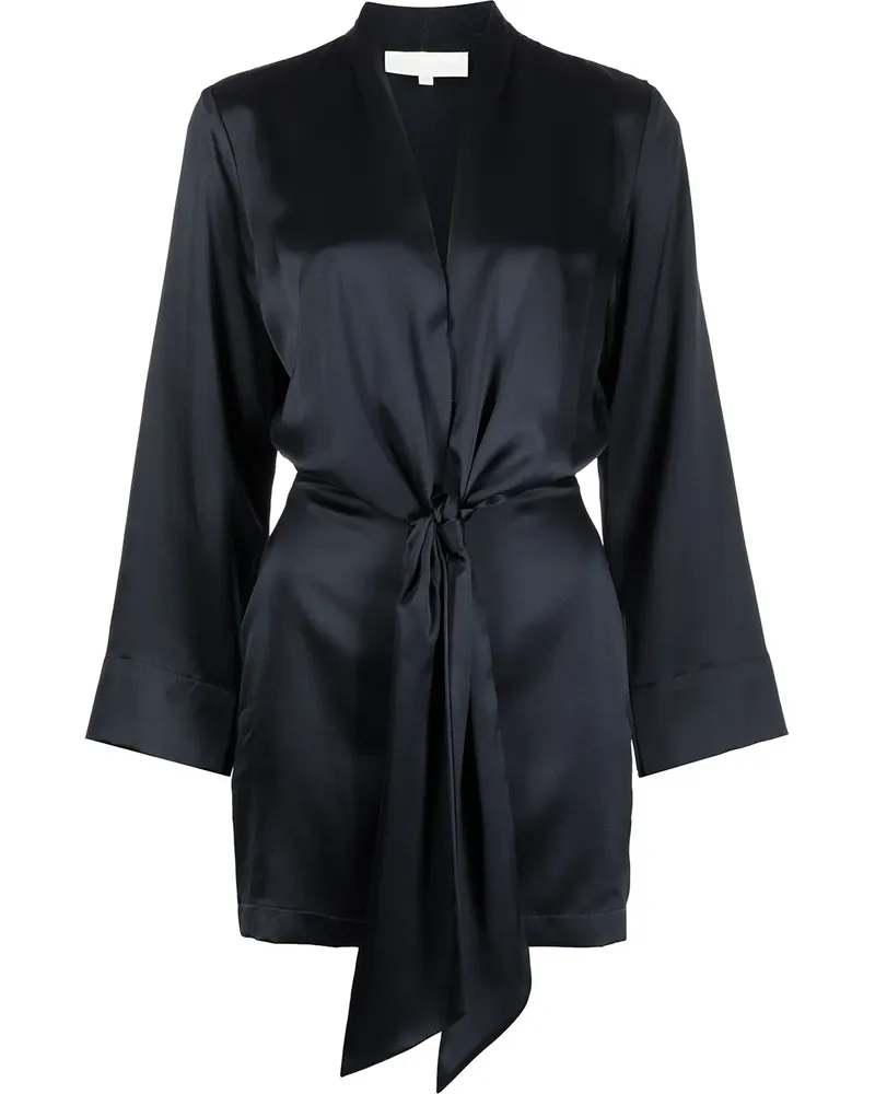 mason by michelle mason Kleid aus Seide - Blau Blau