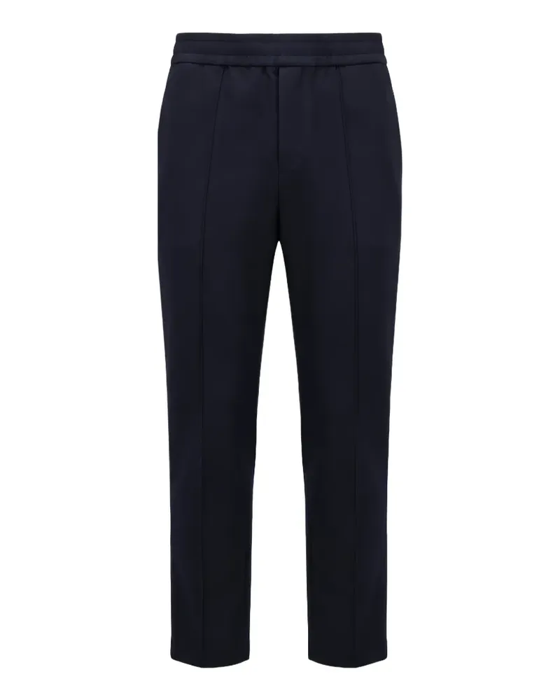 Moncler elasticated-waistband track pants - Blau Blau