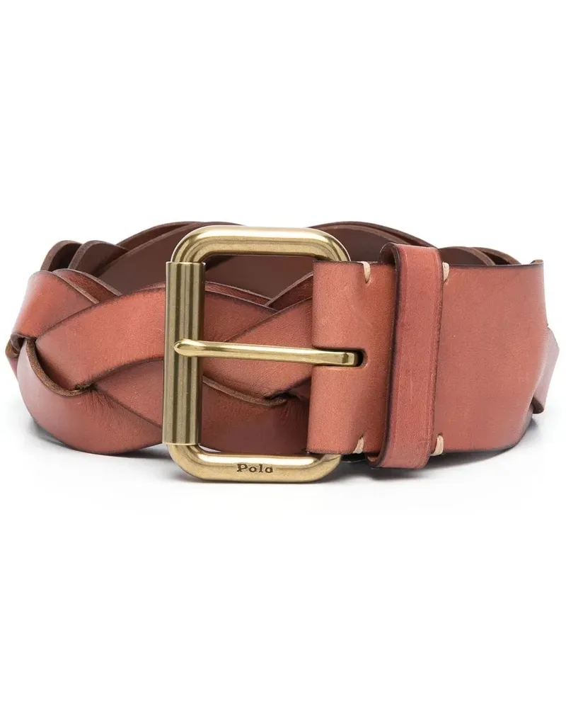 Ralph Lauren Geflochtener Gürtel - Braun Braun