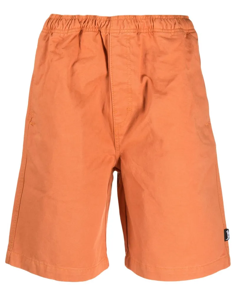 Stüssy Shorts mit elastischem Bund Orange