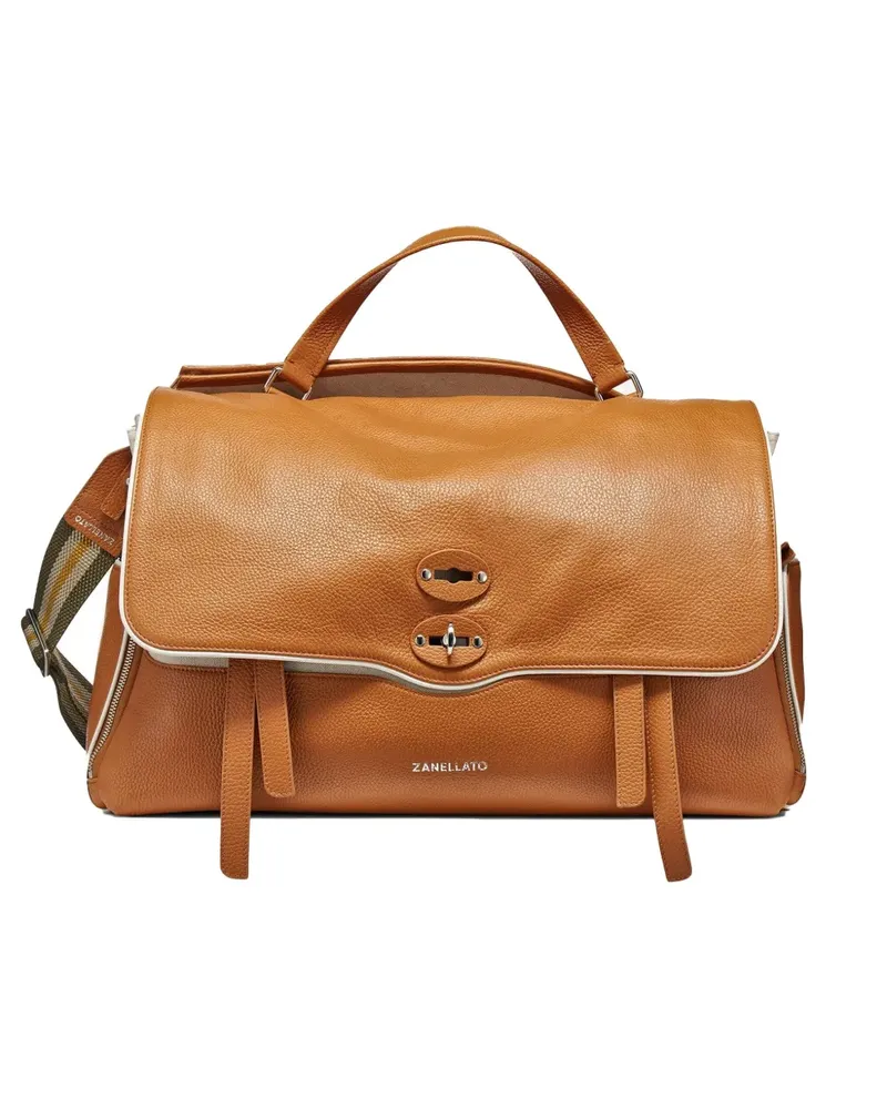 Zanellato Postina Racquet Club tote bag - Braun Braun