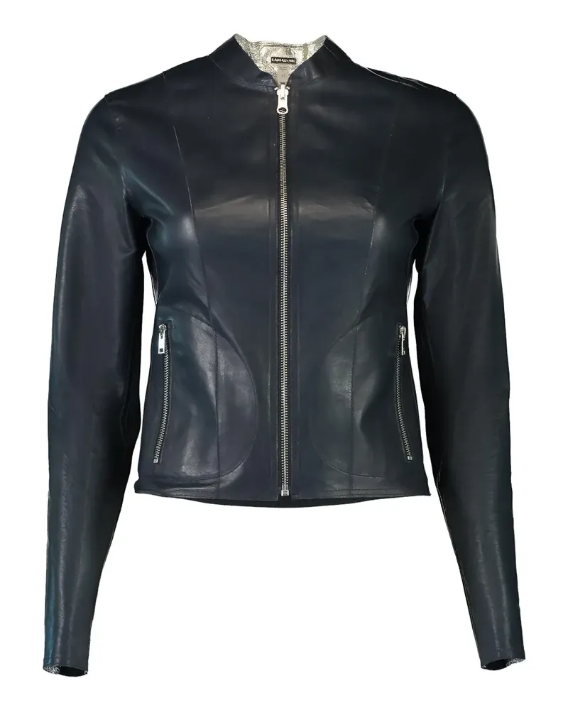 LAMARQUE Chapin leather jacket - Blau Blau