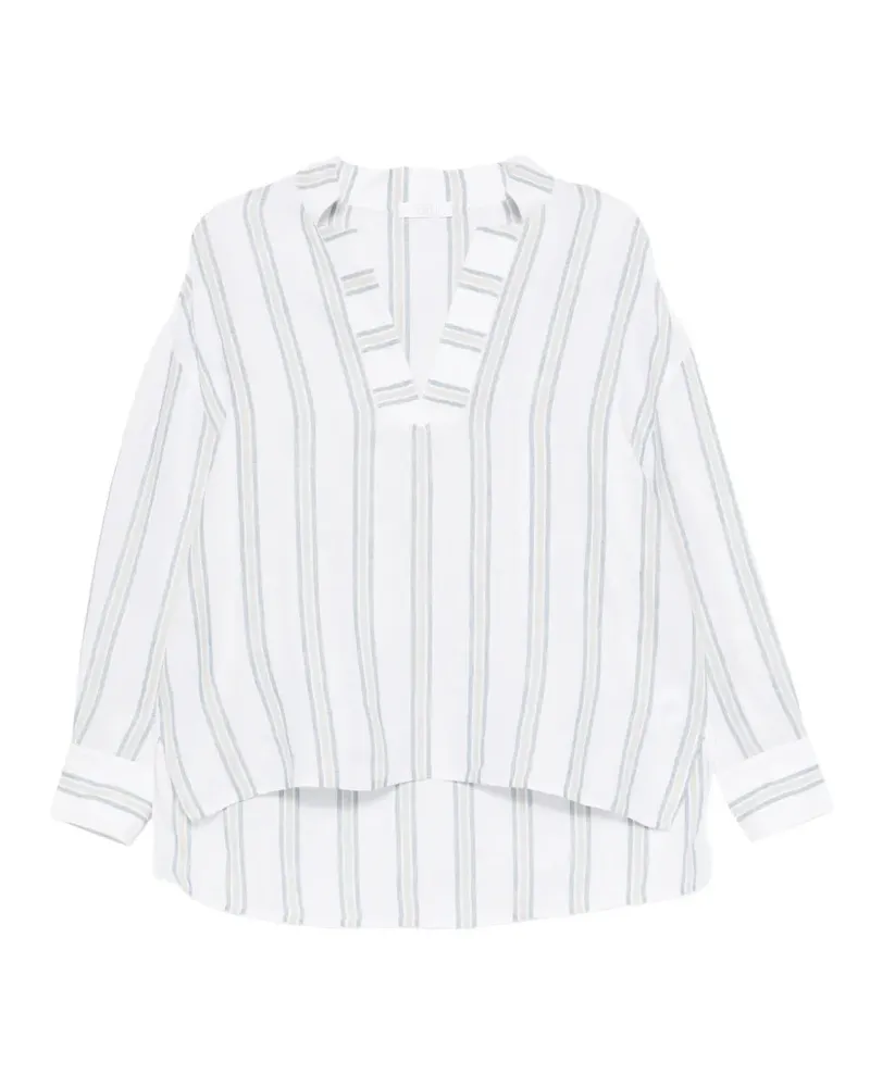 Fedeli Martin striped blouse - Weiß Weiß