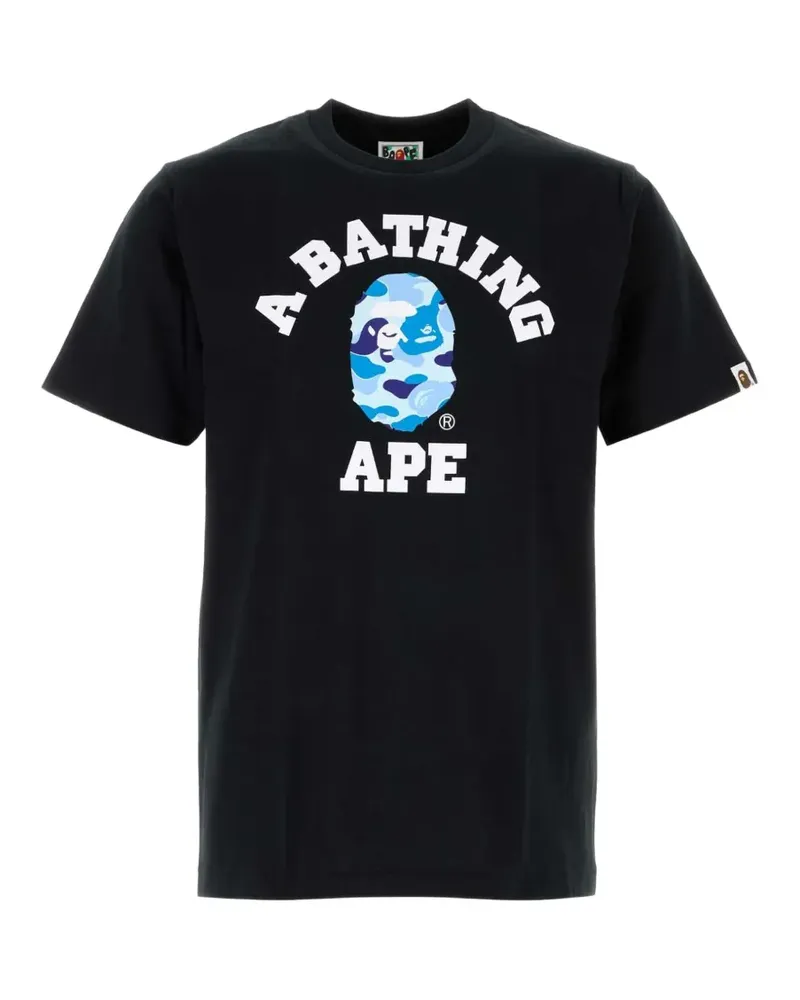 BAPE ABC Camo Ape Head T-Shirt - Schwarz Schwarz