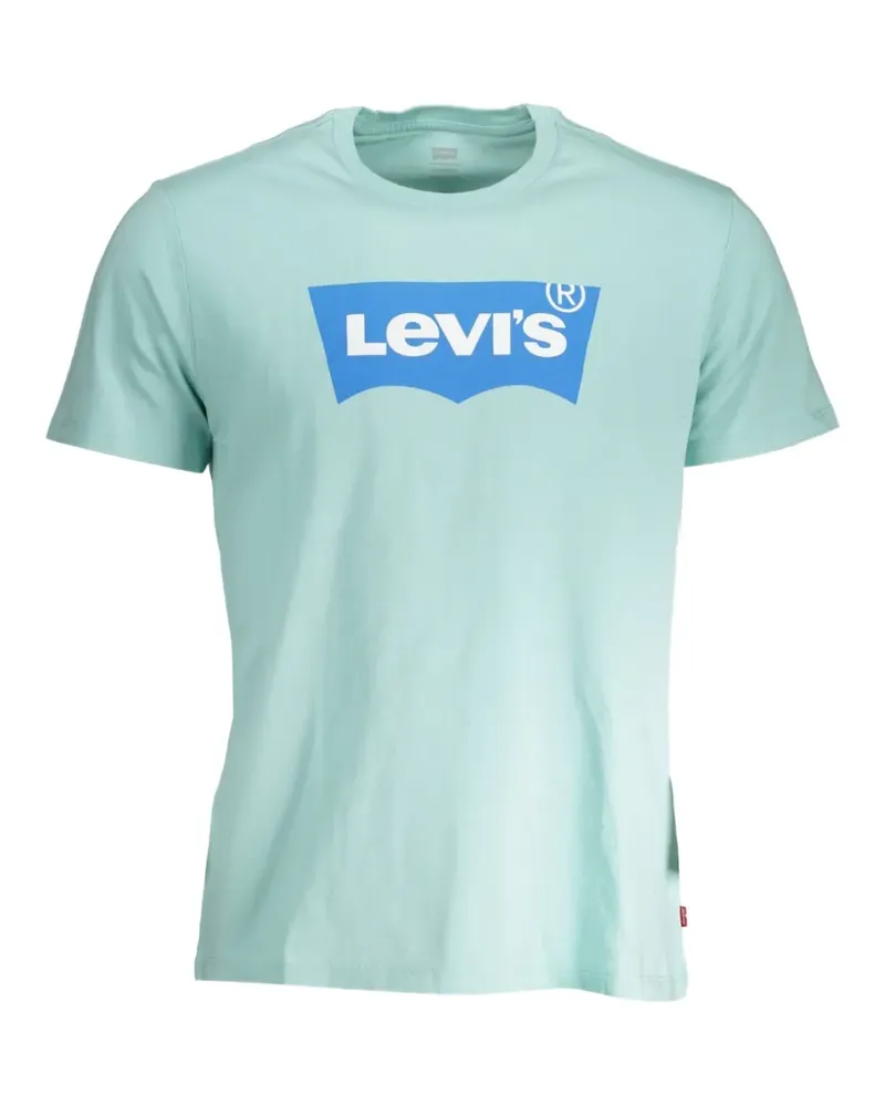 Levi's T-Shirt mit Logo-Print - Blau Blau