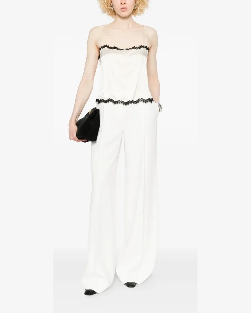 Ermanno Scervino belt-loops pants - Weiß Weiß