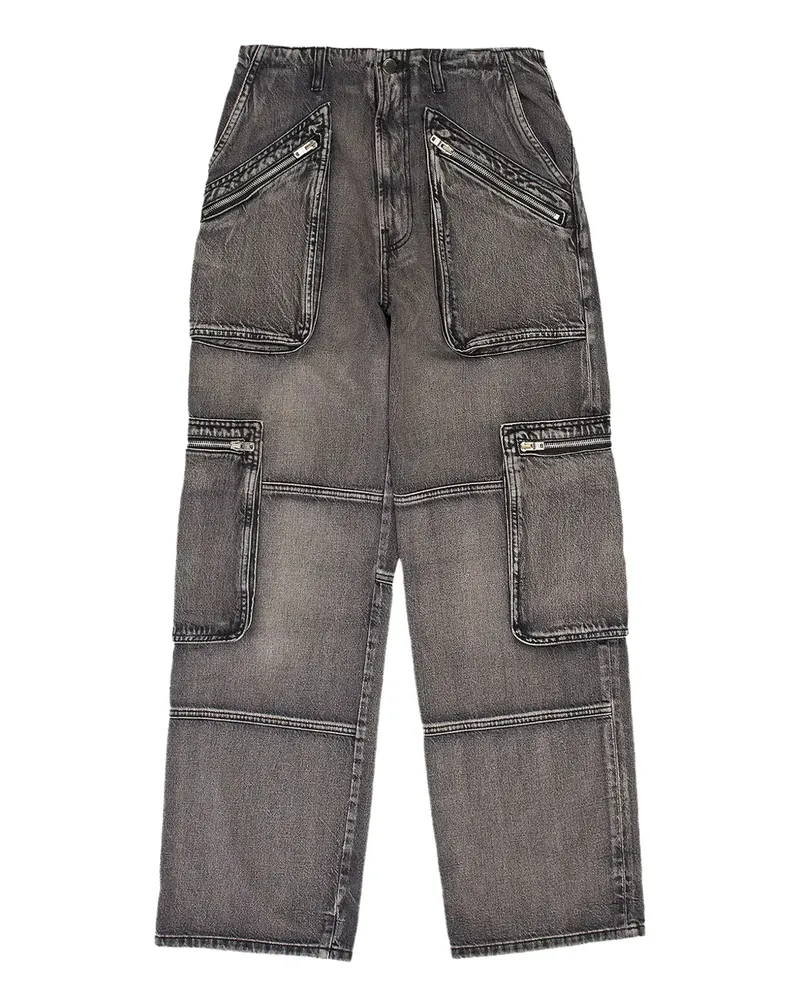 Amiri Klassische Cargohose - Schwarz Schwarz