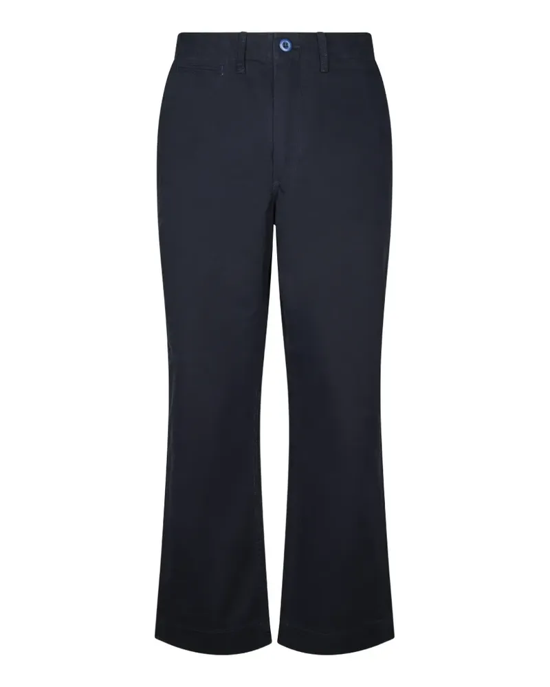 Roy Roger's workwear flared trousers - Blau Blau