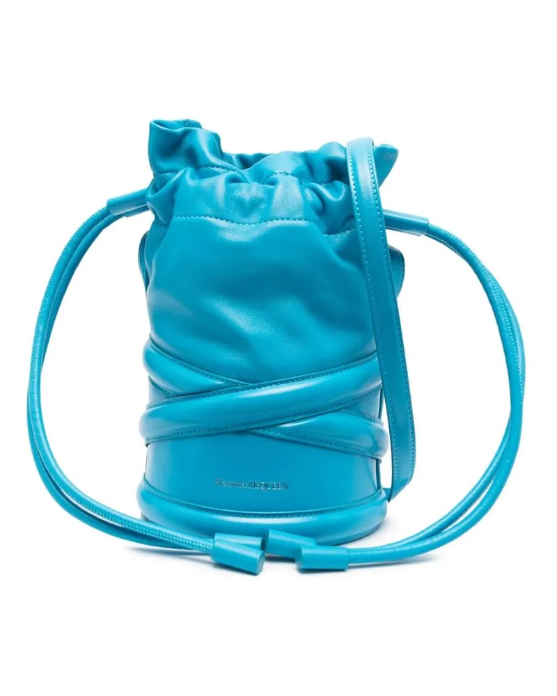 Alexander McQueen The Soft Curve Beuteltasche - Blau Blau