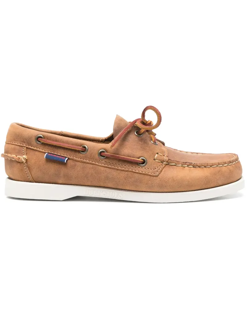Sebago Dockside Portland Crayz Segelschuhe - BROWN TAN Brown