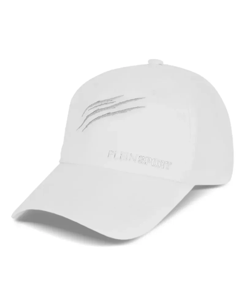 Philipp Plein Baseballkappe mit Logo - Weiß Weiß