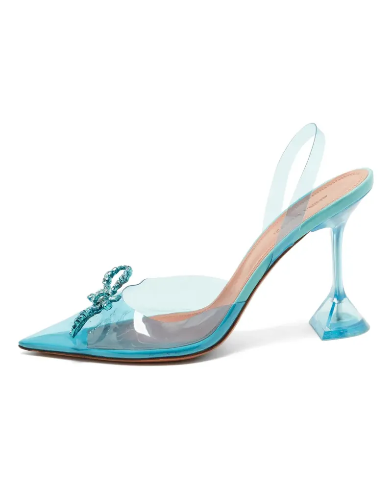 Amina Muaddi Rosie Slingback-Pumps - Blau Blau