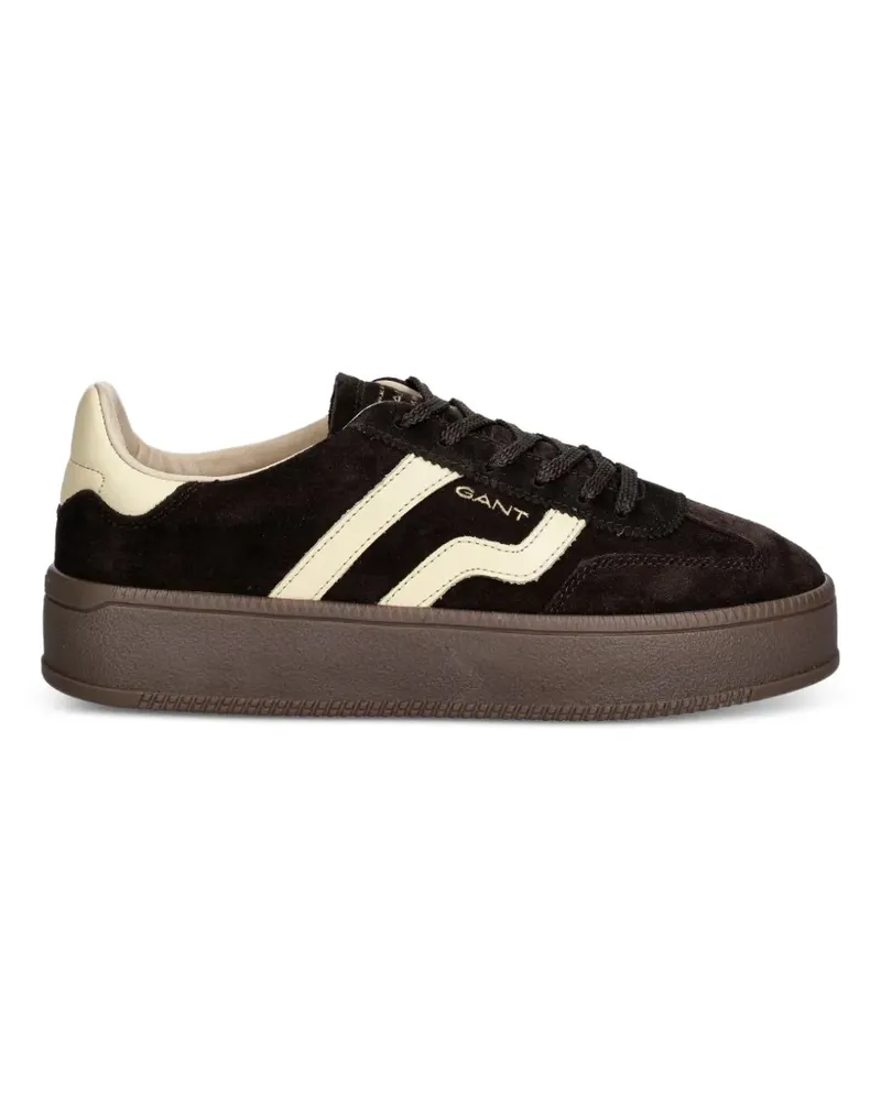 Gant suede platform sneakers - Braun Braun