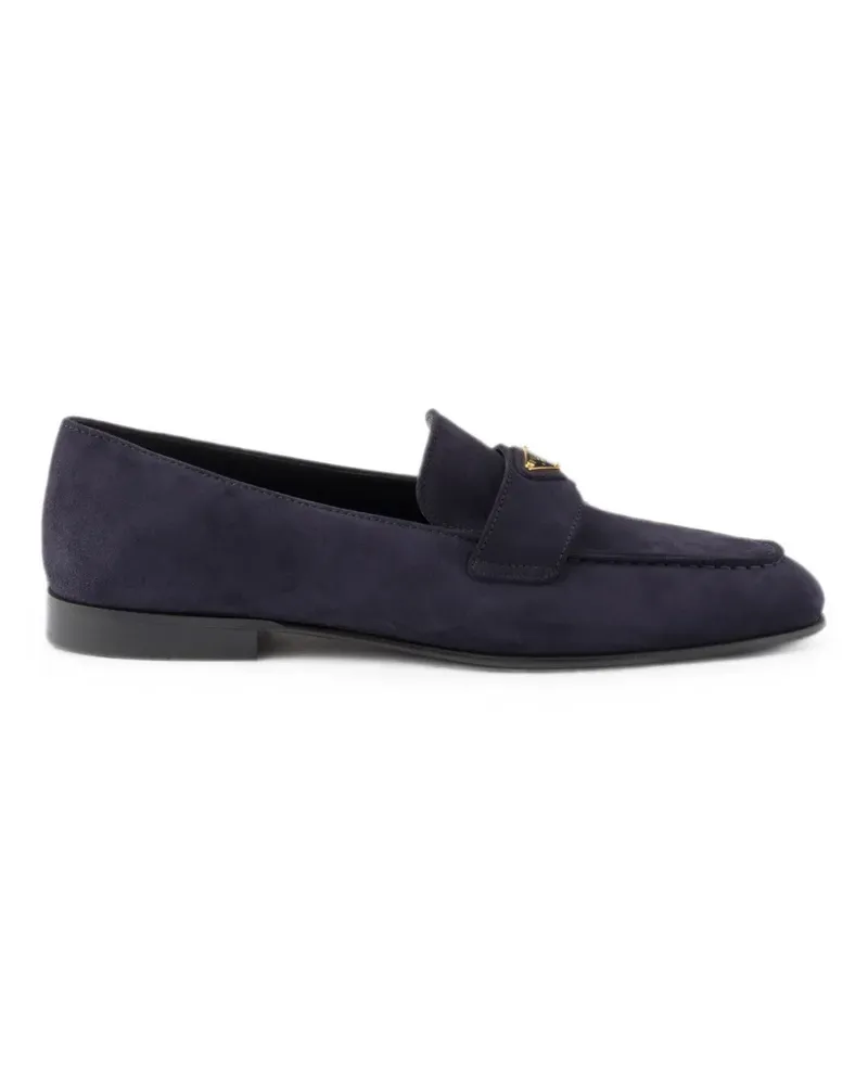 Prada Suede loafers - Blau Blau