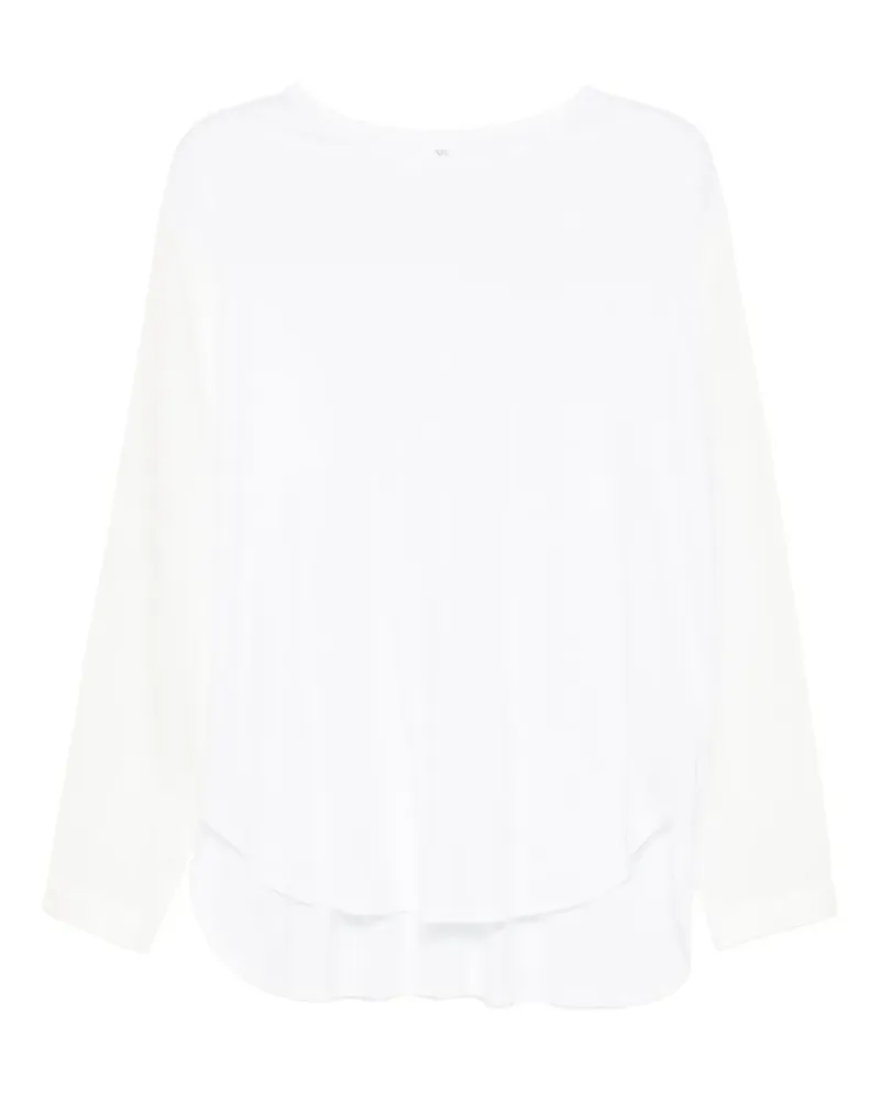 Yohji Yamamoto Lange Hemdbluse - Weiß Weiß