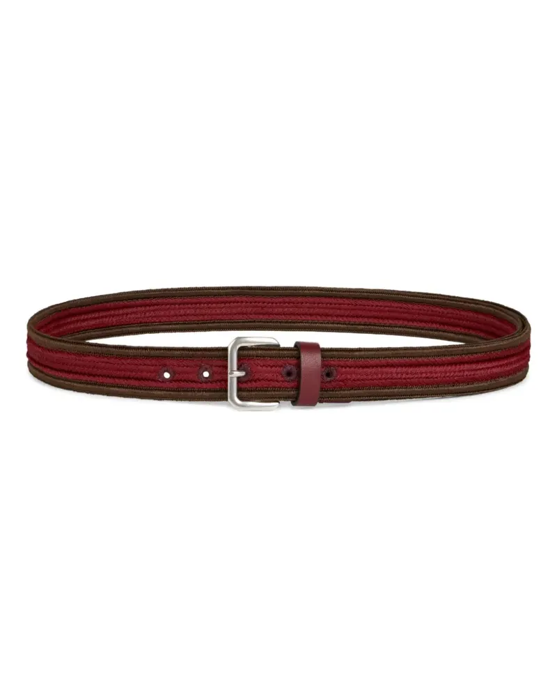 Etro Gewebter Gürtel - Rot Rot