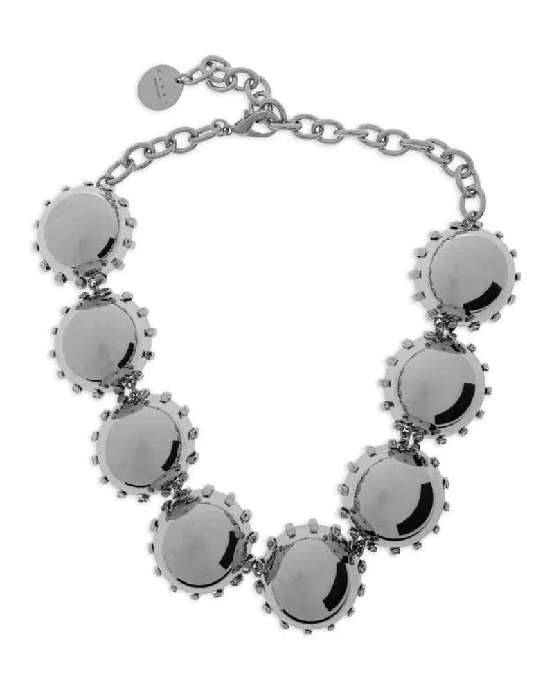 Marni Halskette mit Logo-Gravur - Silber Silber