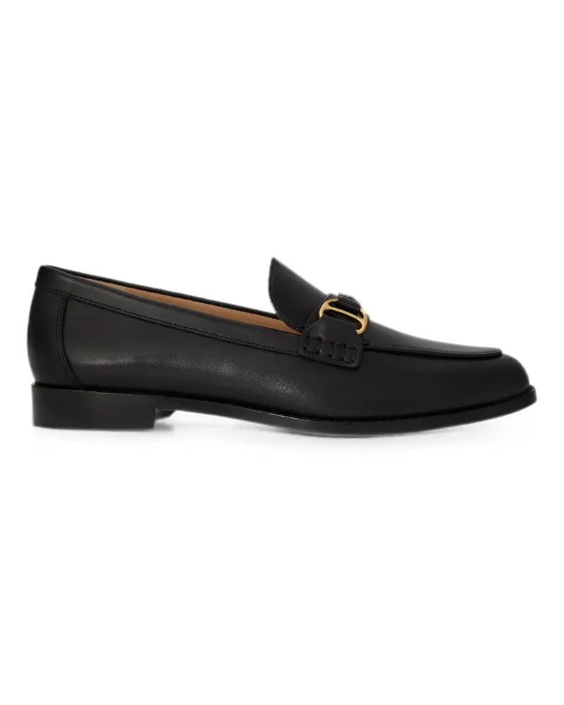 Ralph Lauren Tasha Loafer mit D-Ring - Schwarz Schwarz