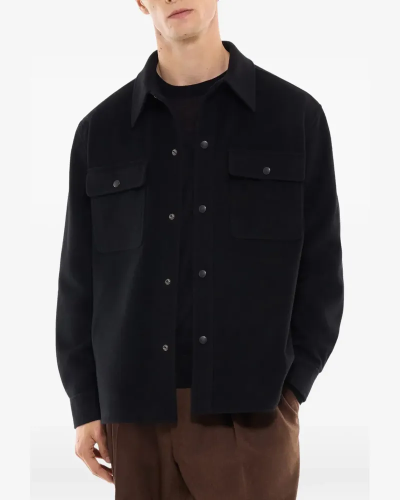 FURSAC Jacke mit Knöpfen - Schwarz Schwarz