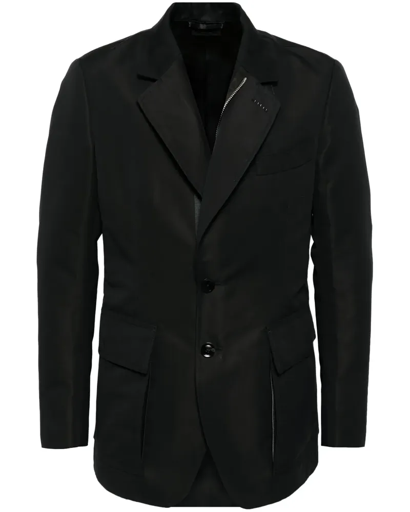 Tom Ford Einreihiges Sakko - Schwarz Schwarz
