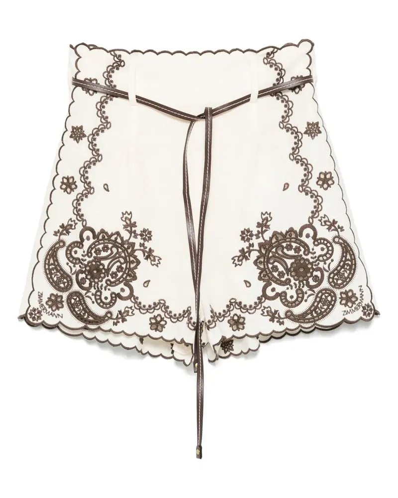 Zimmermann Ascension Shorts - Nude Nude