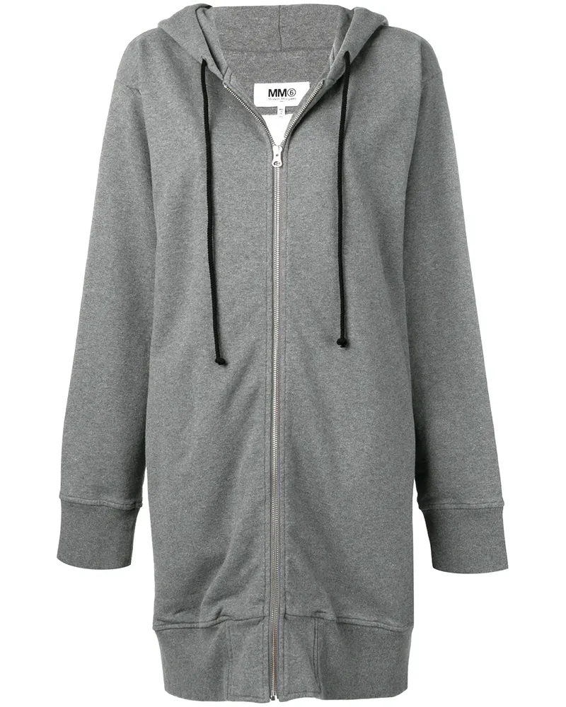 Maison Margiela Oversized-Kapuzenpullover - Grau Grau