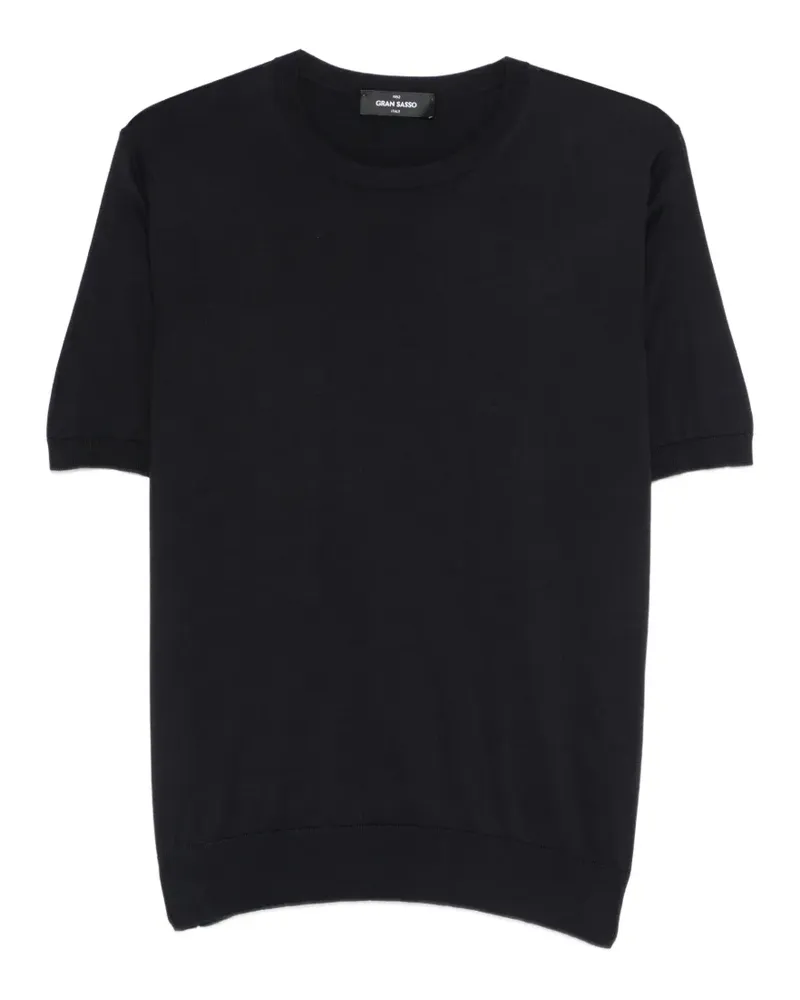 Gran Sasso short-sleeve T-shirt - Blau Blau