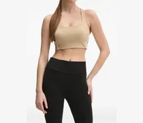 Sport-BH mit Racerback - Nude