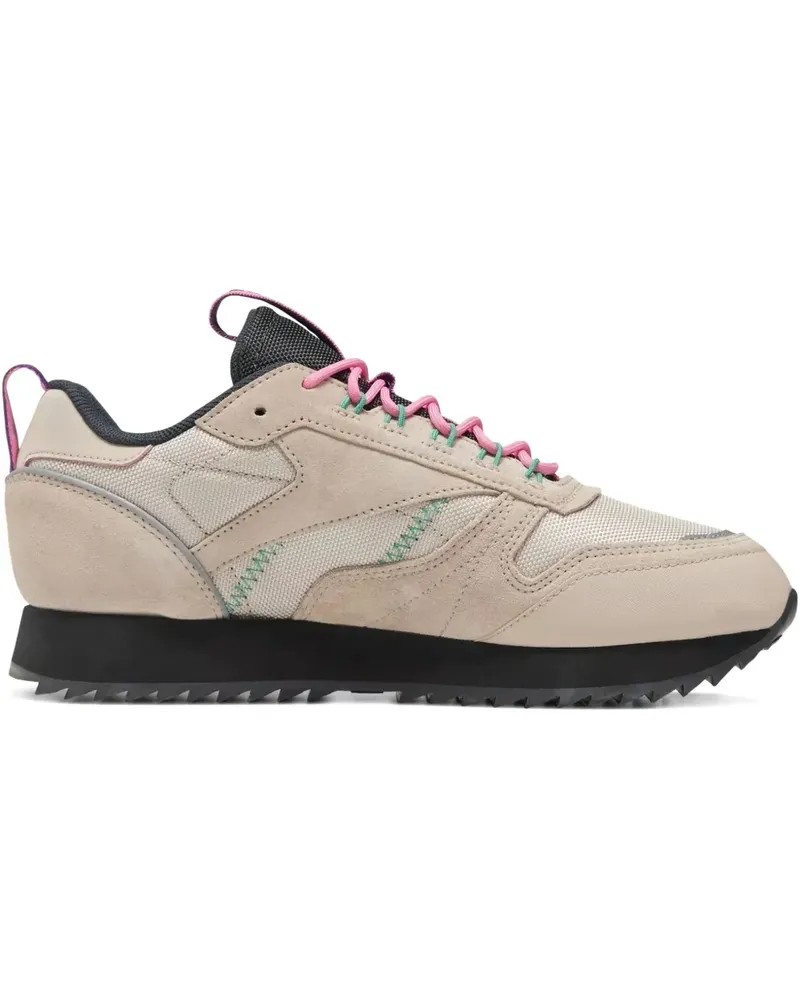 Reebok Classic Leather Ripple Trail Buff Sneakers - Nude Nude