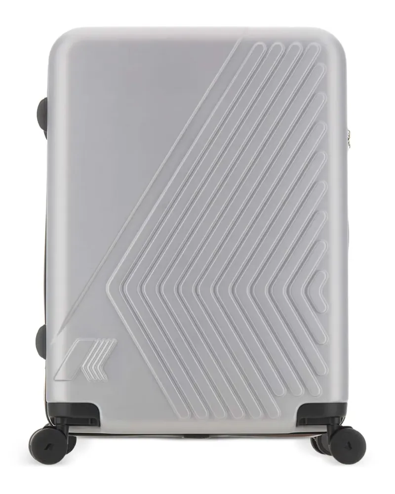 K-Way medium Eudoxieur logo suitcase - Grau Grau